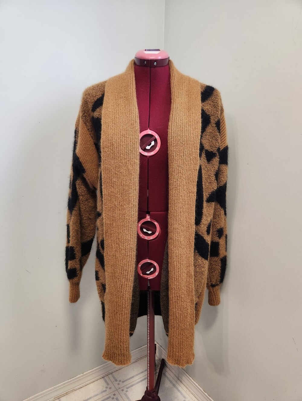 Vintage Archival Escada By Margaretha Ley Statement Mohair Blend Cardigan